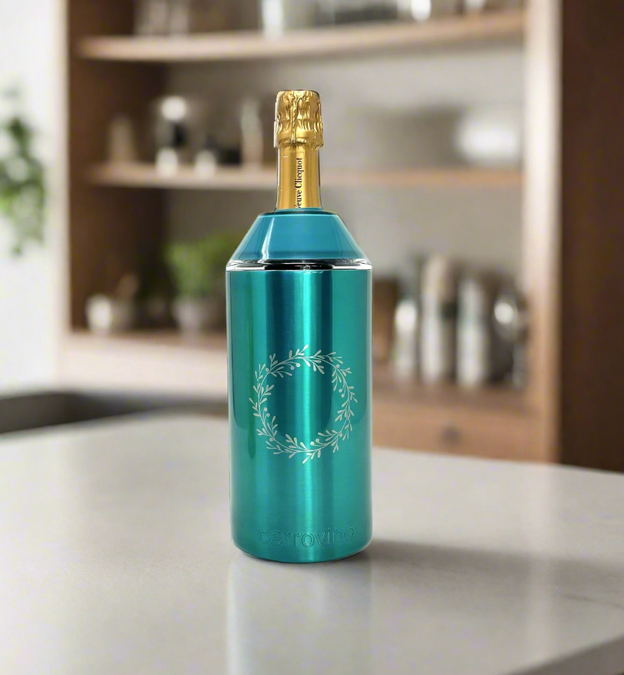 Holiday Wine & Champagne Chiller Turquoise